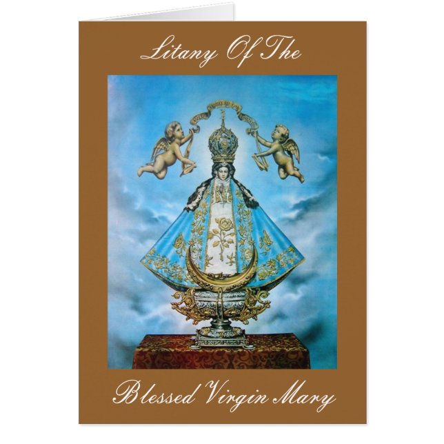 Litany Of The Blessed Virgin Mary (Front)