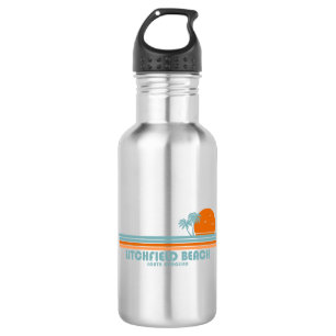 Litchfield Beach South Carolina Sun Palm Trees 532 Ml Water Bottle