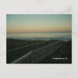 Litchfield Beach, South Carolina- Sunset Postcard