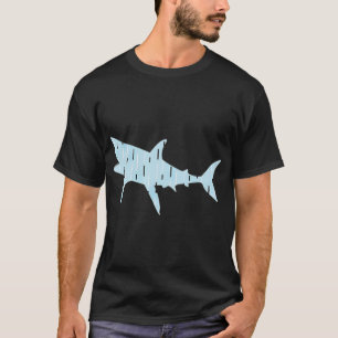 lite blue and shark T-Shirt