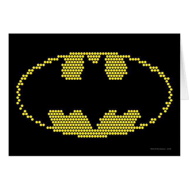 Lite-Brite Bat Emblem (Front Horizontal)