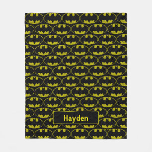 Lite-Brite Bat Emblem Fleece Blanket