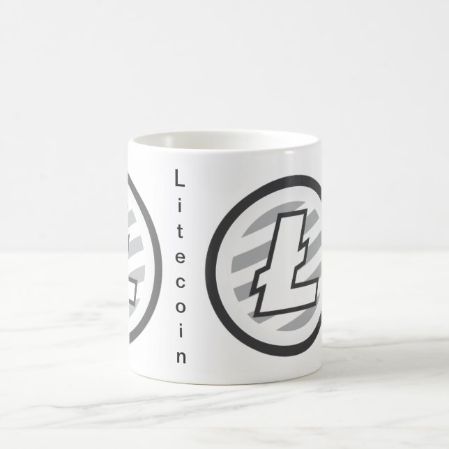 Litecoin Kupa Coffee Coffee Mug (Center)