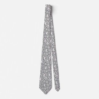Litecoin Logo Tie