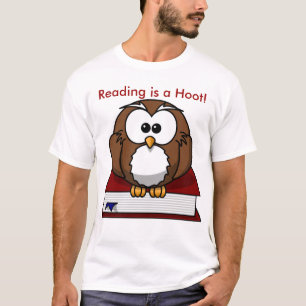 Literacy Awareness: Reading is a Hoot T-Shirt