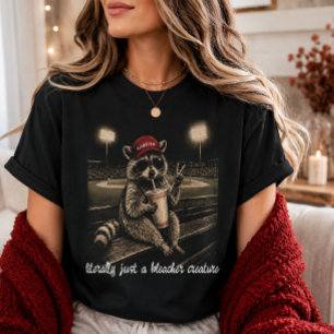 Literally Just a Bleacher Creature Raccoon Sports T-Shirt