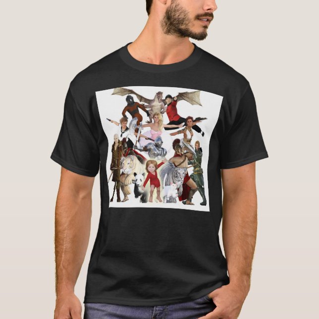Literary Classics and Fictional Characters Dreamed T-Shirt (Front)