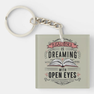 Literary Dream Keychain
