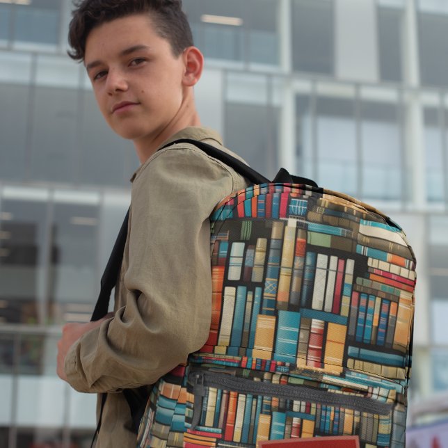 "Literary Kaleidoscope" Backpack  (Creator Uploaded)