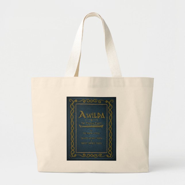 Literary Merch Tote Bag 'Awilda' (Front)