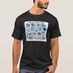 literary school of fish Classic  T-Shirt