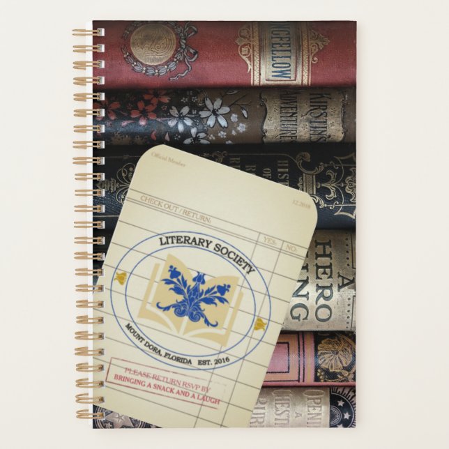 Literary Society Planner (Front)