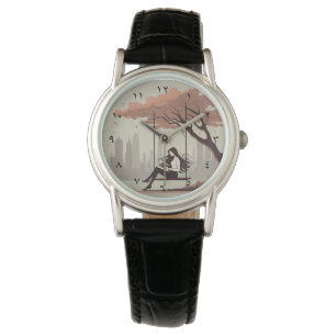 "Literary Timepiece" wrist watch
