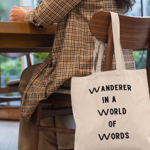 Literary Traveler Book Lover Librarian Gift Tote Bag