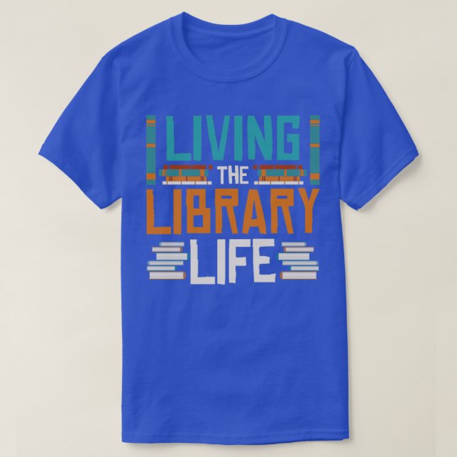 Literature Books Reader Book Nerd Library Book Lov T-Shirt (Design Front)