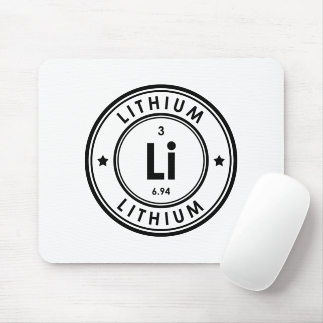 Lithium Element Mouse Pad (With Mouse)