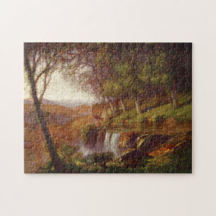 Lithograph of Falling Spring Jigsaw Puzzle