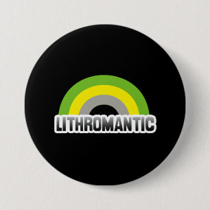 Lithromantic Pride 3 Inch Round Button