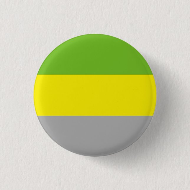 Lithromantic Pride Flag 1 Inch Round Button (Front)
