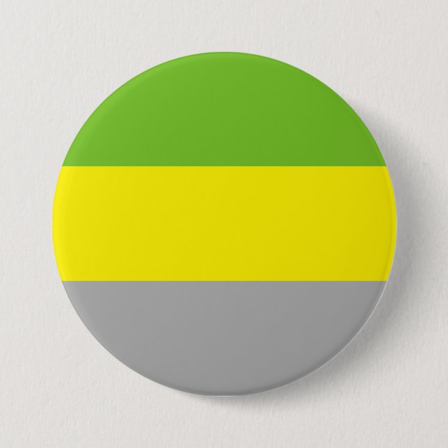 Lithromantic Pride Flag 3 Inch Round Button (Front)