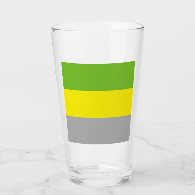 Lithromantic Pride Flag Glass (Front)