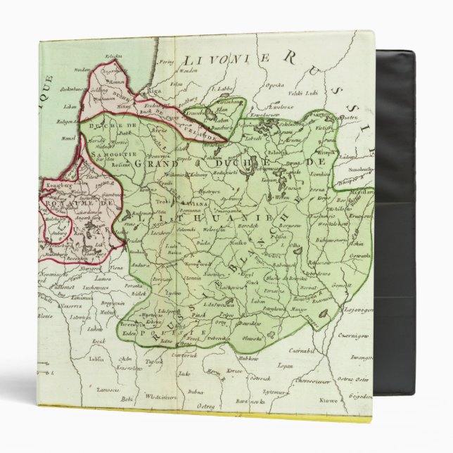 Lithuania, Belarus Binder (Front/Inside)