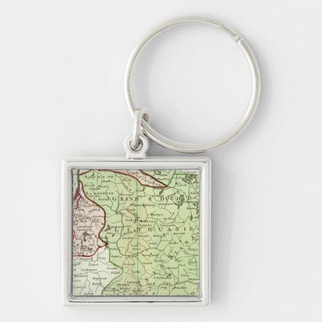 Lithuania, Belarus Keychain (Front)
