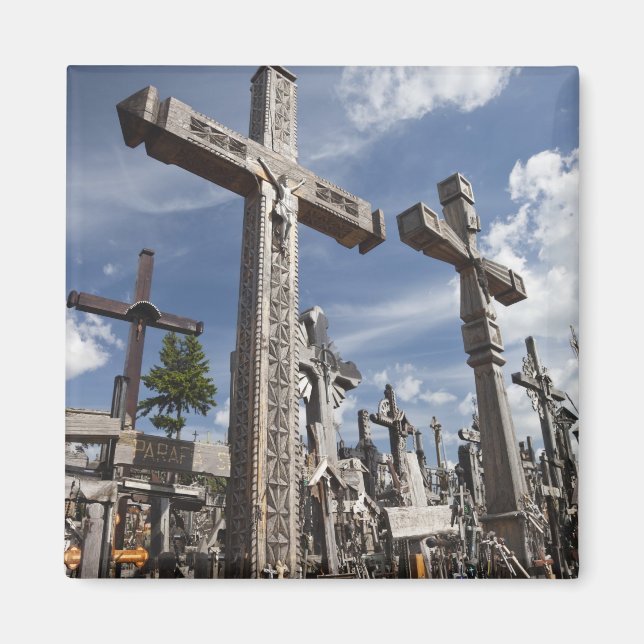 Lithuania, Central Lithuania, Siauliai, Hill 3 Magnet (Front)