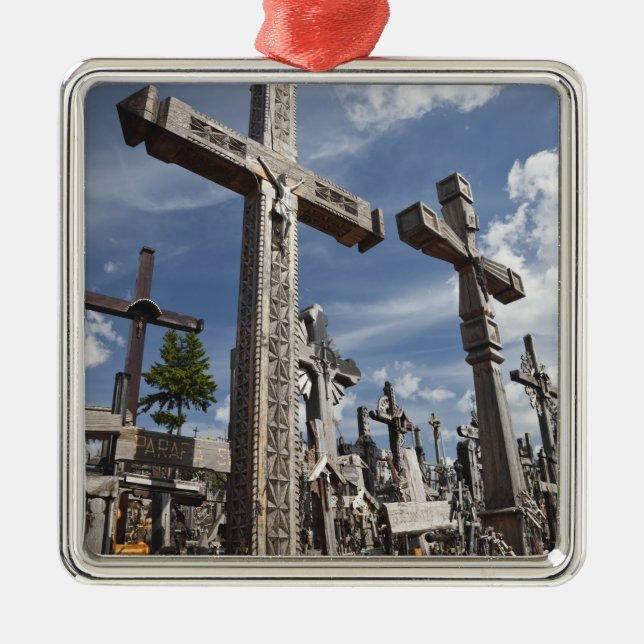 Lithuania, Central Lithuania, Siauliai, Hill 3 Metal Ornament (Front)