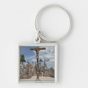 Lithuania, Central Lithuania, Siauliai, Hill 4 Keychain