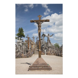 Lithuania, Central Lithuania, Siauliai, Hill 4 Photo Print