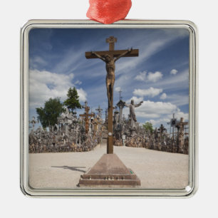 Lithuania, Central Lithuania, Siauliai, Hill 6 Metal Ornament