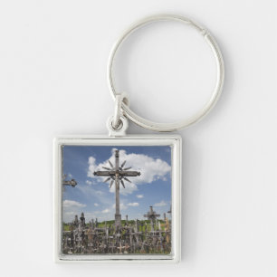 Lithuania, Central Lithuania, Siauliai, Hill 7 Keychain