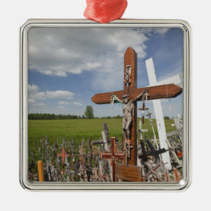 Lithuania, Central Lithuania, Siauliai, Hill Metal Ornament