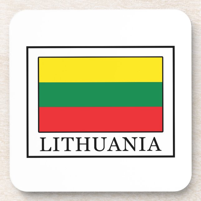 Lithuania Coaster (Front)