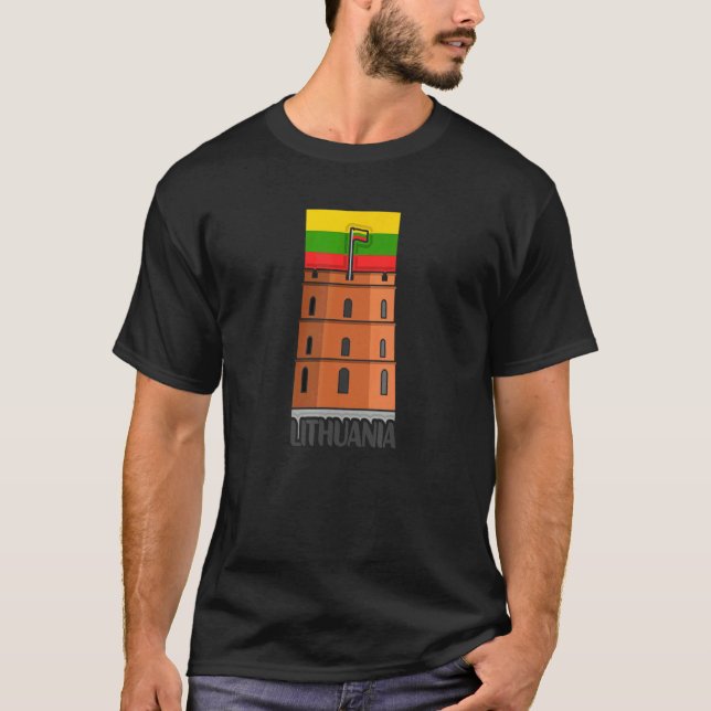Lithuania Country T-Shirt (Front)