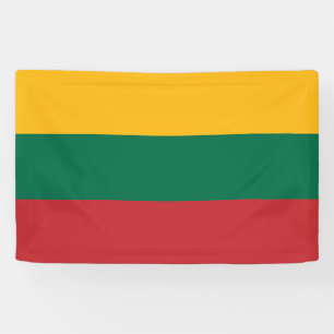 Lithuania Flag Banner
