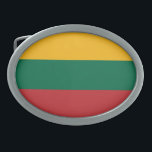 Lithuania flag belt buckle<br><div class="desc">An ideal gift for all those who are patriotic of their country!</div>