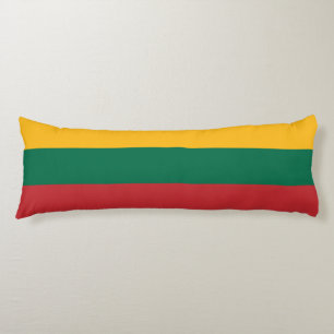 Lithuania flag body pillow