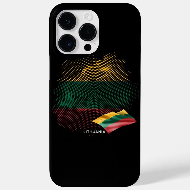 Lithuania flag Case-Mate iPhone case (Back)