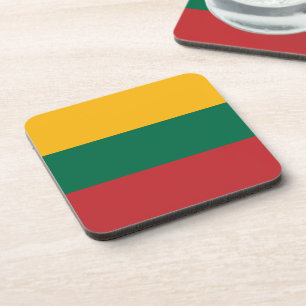 Lithuania flag coaster