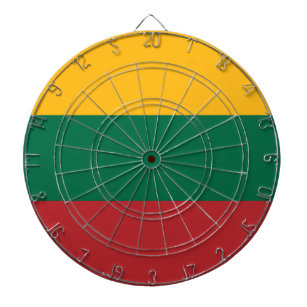 Lithuania Flag Dartboard