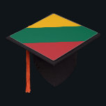 Lithuania Flag Graduation Cap Topper<br><div class="desc">Patriotic flag of Lithuania.</div>