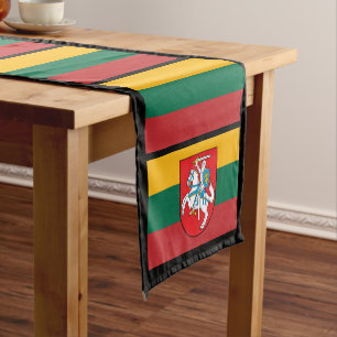 Lithuania Flag Home decor, Lithuania / Sports fans Short Table Runner
