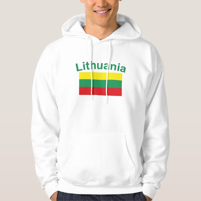 Lithuania Flag Hoodie (Front)