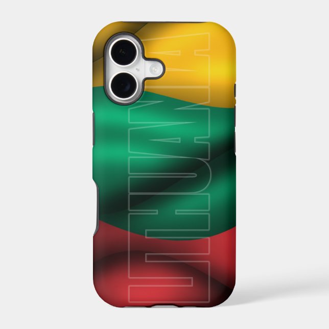 Lithuania Flag Iphone 5 Case-Mate Case (Back)