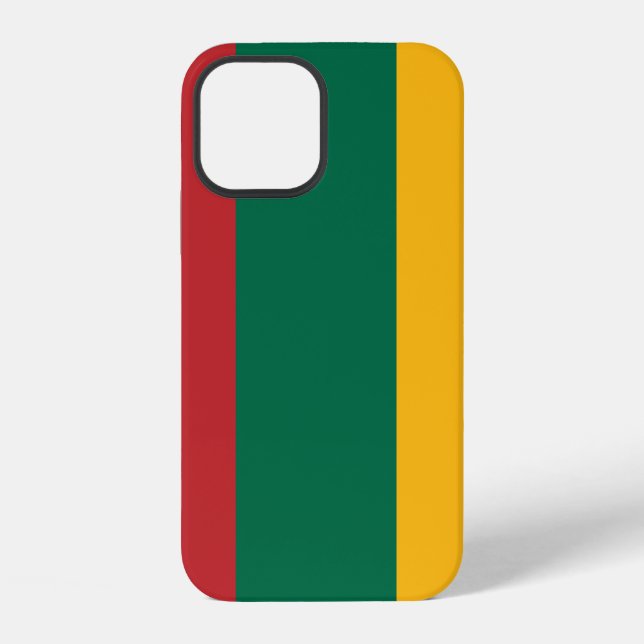 Lithuania Flag iPhone Case (Back)