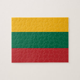 Lithuania Flag Jigsaw Puzzle