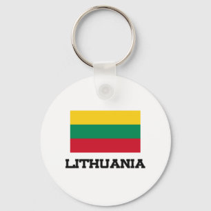 Lithuania Flag Keychain