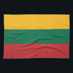 Lithuania Flag Kitchen Towel<br><div class="desc">Patriotic flag of Lithuania.</div>